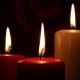 deuil bougies